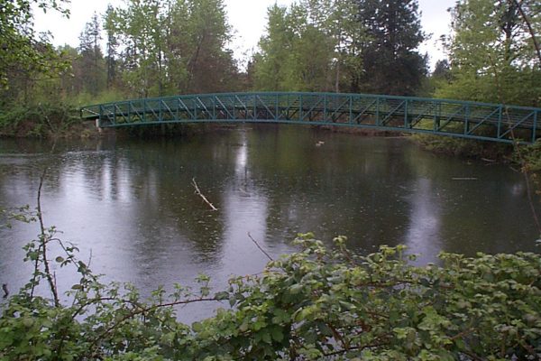 Bridge at All-Sports Park Pond